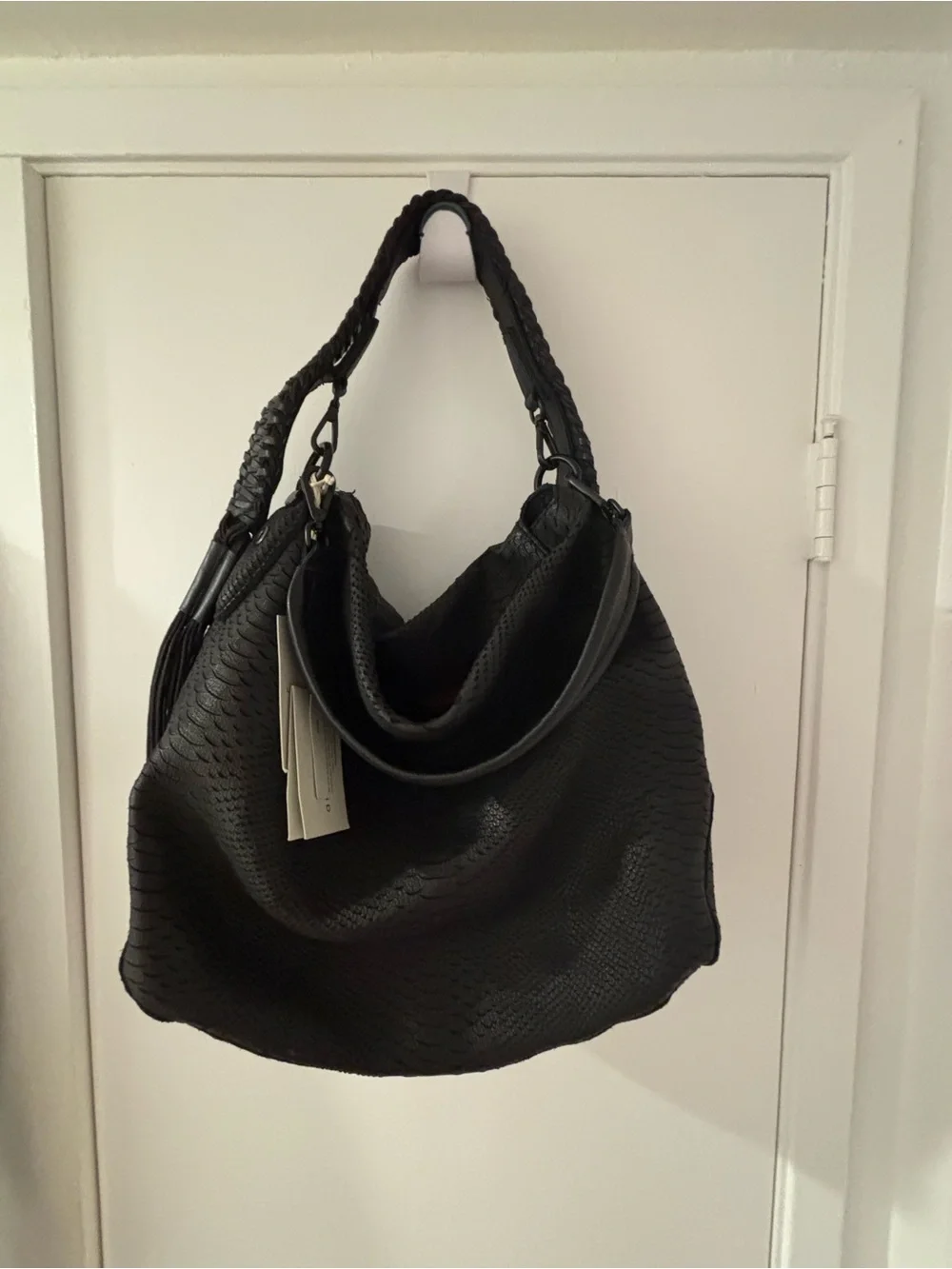 LIBESKIND NWT Leather Hobo Bag and matching Wallet!